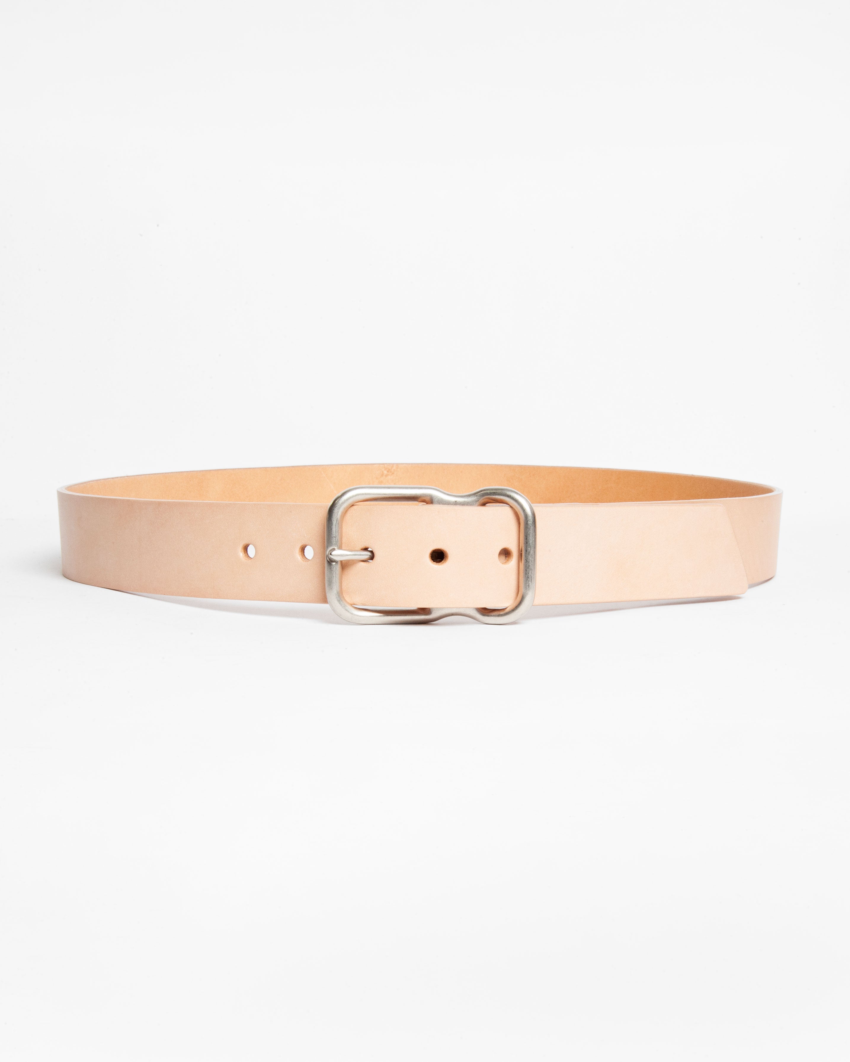 Beige clearance leather belt