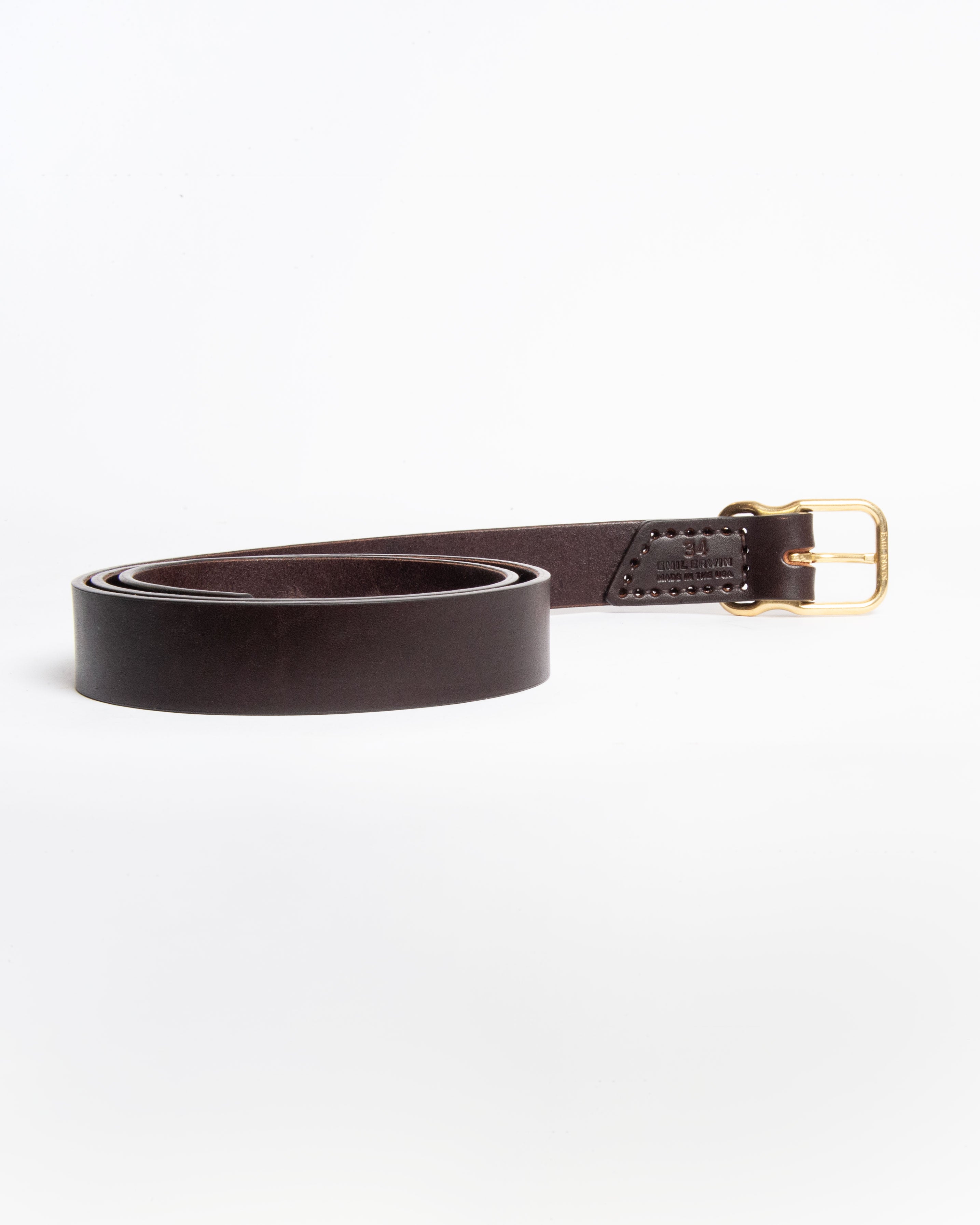 Mens Leather Belt, English Made, Hand Made, online Bespoke. 1 1/2